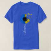 Oekraïense Zonnebloemvlag  Oekraïense vlag Ukra T-shirt (Design voorkant)