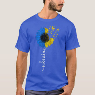 Oekraïense Zonnebloemvlag Oekraïense vlag Ukra T-shirt