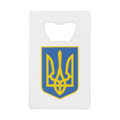 OEKRAÏENTRIDENT CREDITKAART FLESSENOPENER (Voorkant)