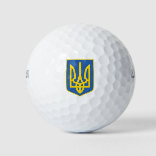 OEKRAÏENTRIDENT GOLFBALLEN (Voorkant)