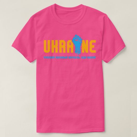 Oekraïne 1 t-shirt (Design voorkant)