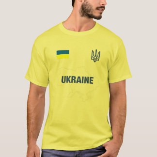 Oekraïne 2021 Nationaal Football Team Soccer Ukrai T-shirt