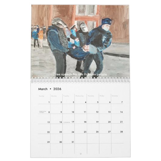 Oekraïne 2024 Kalender (Mar 2026)