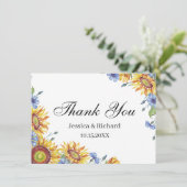 Oekraïne Aquarel Bedankkaart (Staand voorkant)