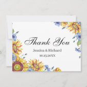 Oekraïne Aquarel Bedankt Ansichtkaart (Voorkant)