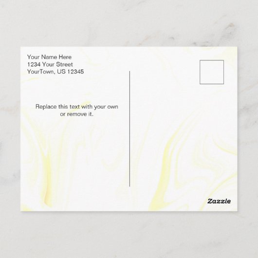 Oekraïne Aquarel Bedankt Ansichtkaart Briefkaart (Achterkant)