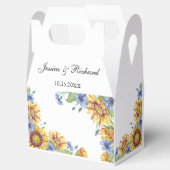 Oekraïne Aquarel Trouwcadeaudoosje Bedankdoosjes (Geopend)