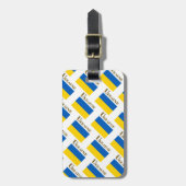 OEKRAÏNE BAGAGELABEL (Voorkant verticaal)