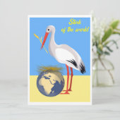 Oekraïne "blauw geel" vredeskleurig kaart (Staand voorkant)