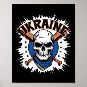 Oekraïne Cadeau Vlag Ukraini Kiev Oekraïens Ukraji Poster