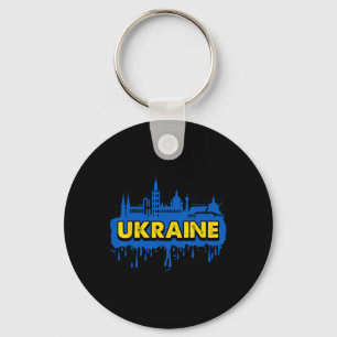 Oekraïne Cadeau Vlag Ukraini Kiev Oekraïens Ukraji Sleutelhanger
