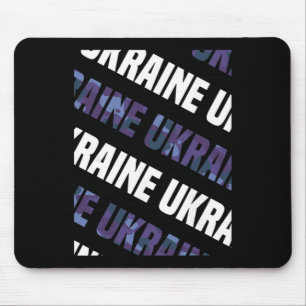 Oekraïne Camo Patroon Paarse Camouflage Muismat