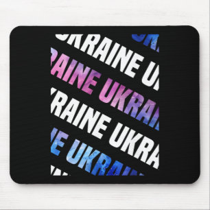 Oekraïne Camo Patroon Watercolor Camouflage Muismat