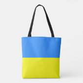 Oekraïne, de vlag van Oekraïne, Tote Bag (Achterkant)