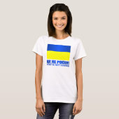 Oekraïne (dit is geen Rusland!) T-shirt (Voorkant volledig)