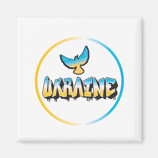 Oekraïne Dove.ai Magneet (Voorkant)