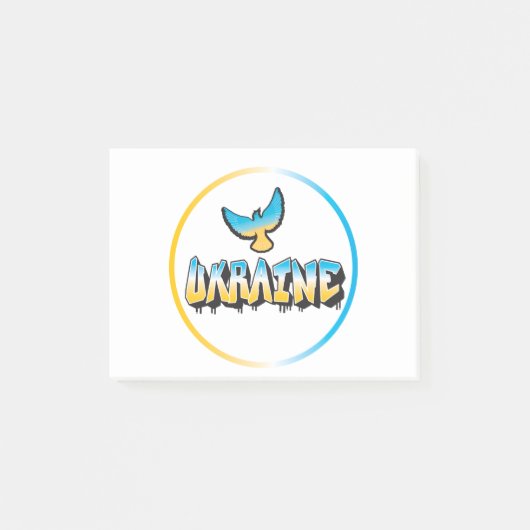 Oekraïne Dove.ai Post-it® Notes (Voorkant)