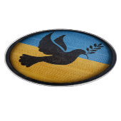 Oekraïne Dove of Peace Snijplank (Hoek)