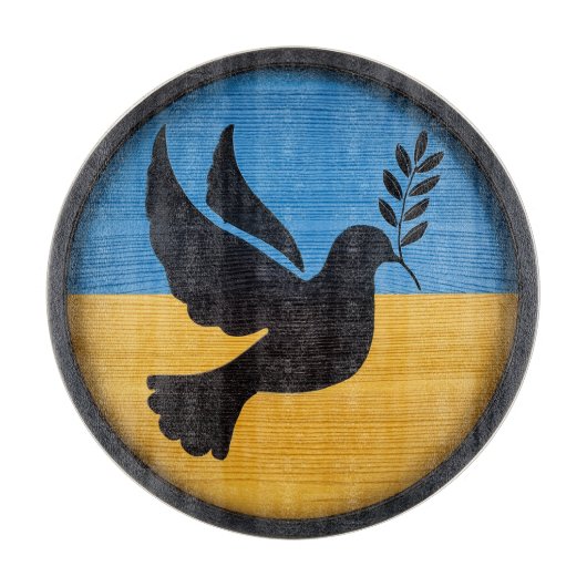 Oekraïne Dove of Peace Snijplank (Voorkant)