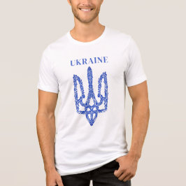 OEKRAÏNE. Drietand. Sta achter Oekraïne. Tri-Blend Shirt