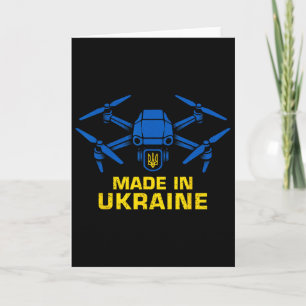 Oekraïne Drone Patriotieke Oekraïense Fpv Liefhebb Kaart