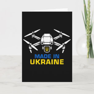 Oekraïne Drone Patriotieke Oekraïense Fpv Liefhebb Kaart