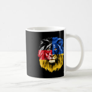 Oekraine Duitsland Vlag Leeuw Deutschland Oekraïen Koffiemok