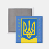 oekraïne emblem magnet (Voorkant / Achterkant)