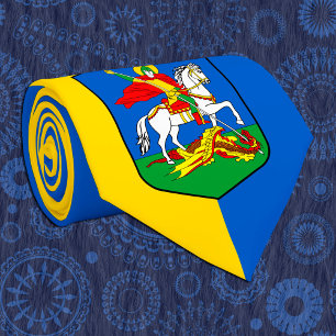 Oekraïne en Kiev wapenschild, Knight Herb/У к р ї Stropdas