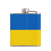 Oekraïne en Lviv-stad - wapenschild, Oekraïense vl Heupfles (Achterkant)