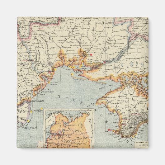 Oekraïne en Moldavië Magneet (Voorkant)