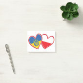 Oekraïne-en-Poolse vlag Post-it® Notes (Kantoor)