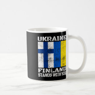 Oekraïne Finland Staat Met Je Finse Steun Koffiemok