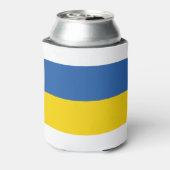 OEKRAÏNE-FLAG BLIKJESKOELER (Blikje Achterkant)