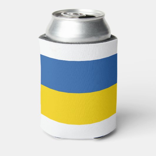 OEKRAÏNE-FLAG BLIKJESKOELER (Blikje Achterkant)