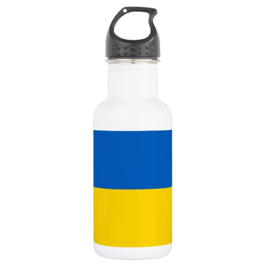 Oekraïne Flag Liberty Bottle Waterfles (Voorkant)