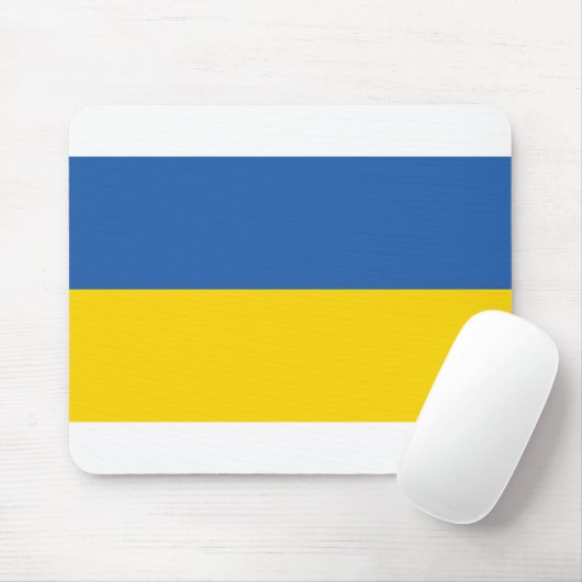 OEKRAÏNE-FLAG MUISMAT (Met muis)