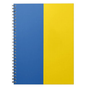 OEKRAÏNE-FLAG NOTITIEBOEK