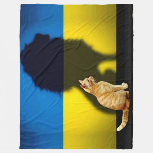 OEKRAÏNE FLEECE DEKEN (Voorkant)