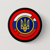 Oekraïne - Geen Russische Button (Voorkant)