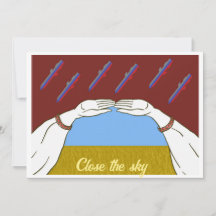 Oekraïne: "gele en blauwe" vredeslucht