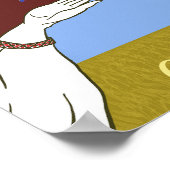 Oekraïne: "gele en blauwe" vredeslucht poster (Hoek)