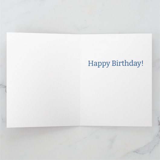 Oekraïne Gelukkige Verjaardag Kaart (Binnen)