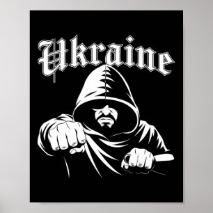 Oekraïne Geschenk Vlag Oekraïne Kiev Oekraïens Ukr Poster