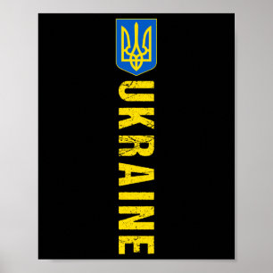 Oekraïne Geschenk Vlag Ukraini Kiev Oekraïens Ukra Poster