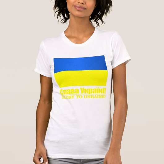 Oekraïne (Glory naar Oekraïne) T-shirt (Voorkant)