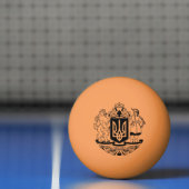 Oekraïne - Groot wapen Pingpongbal (Net)