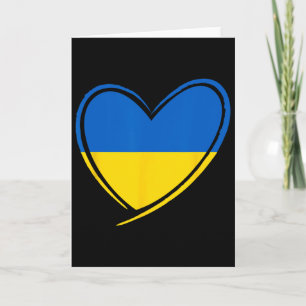 Oekraïne Hart Oekraïense Vlag Patriottische Mannen Kaart