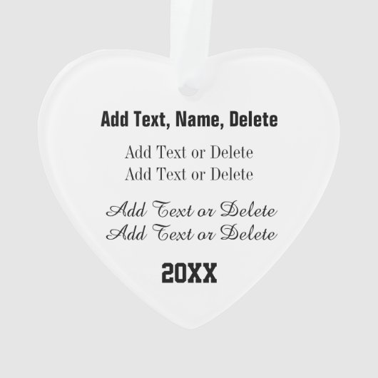 Oekraïne Heart Ornament (achterkant)