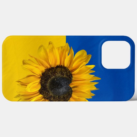 Oekraïne Heart Sunflower Case-Mate iPhone Case (Achterkant (horizontaal))
